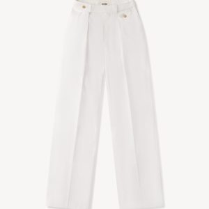 Paperweight Poplin Pleated Trouser