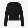 Featherweight Silk Cashmere L/S Crew
